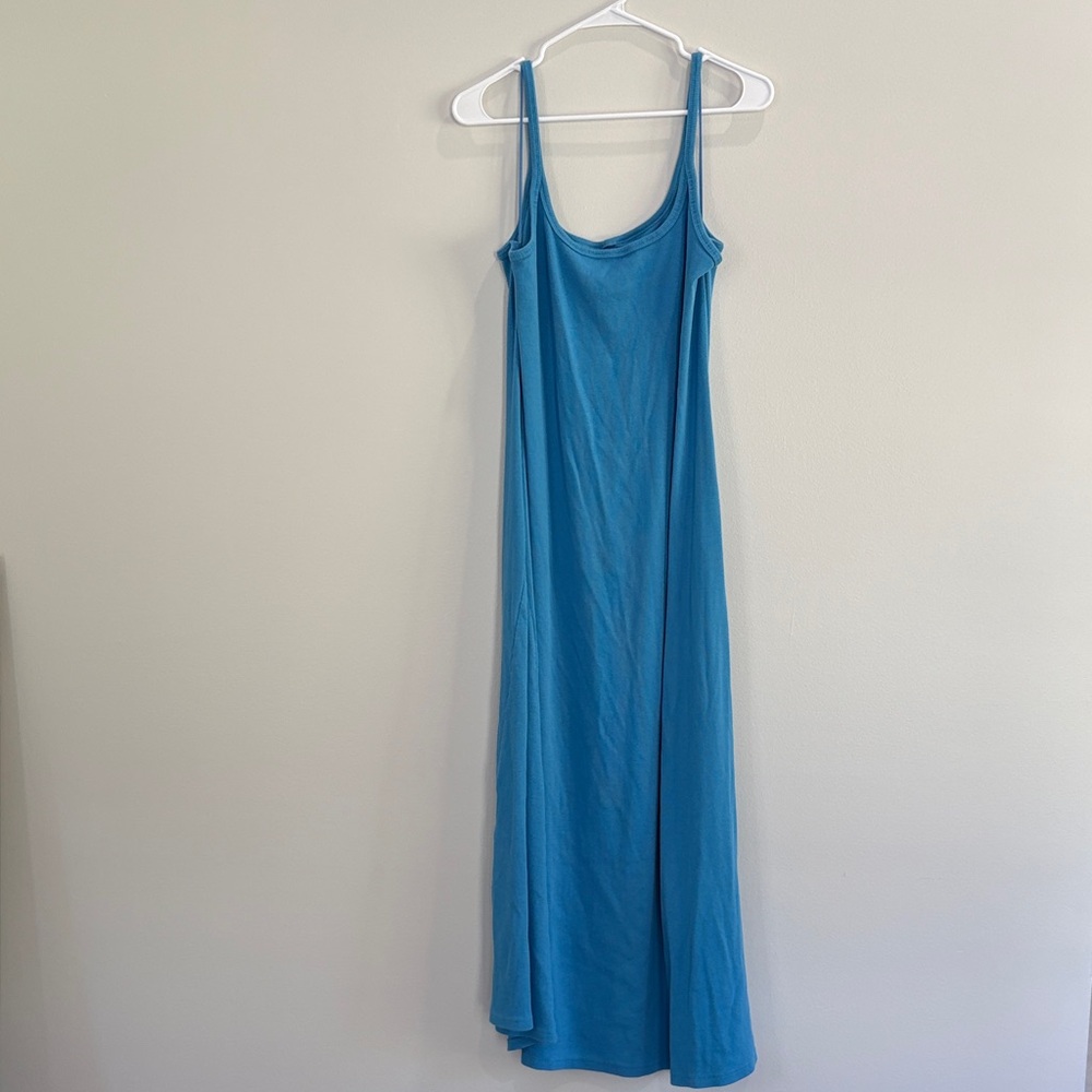 Old Navy Vibrant Blue Maxi Dress